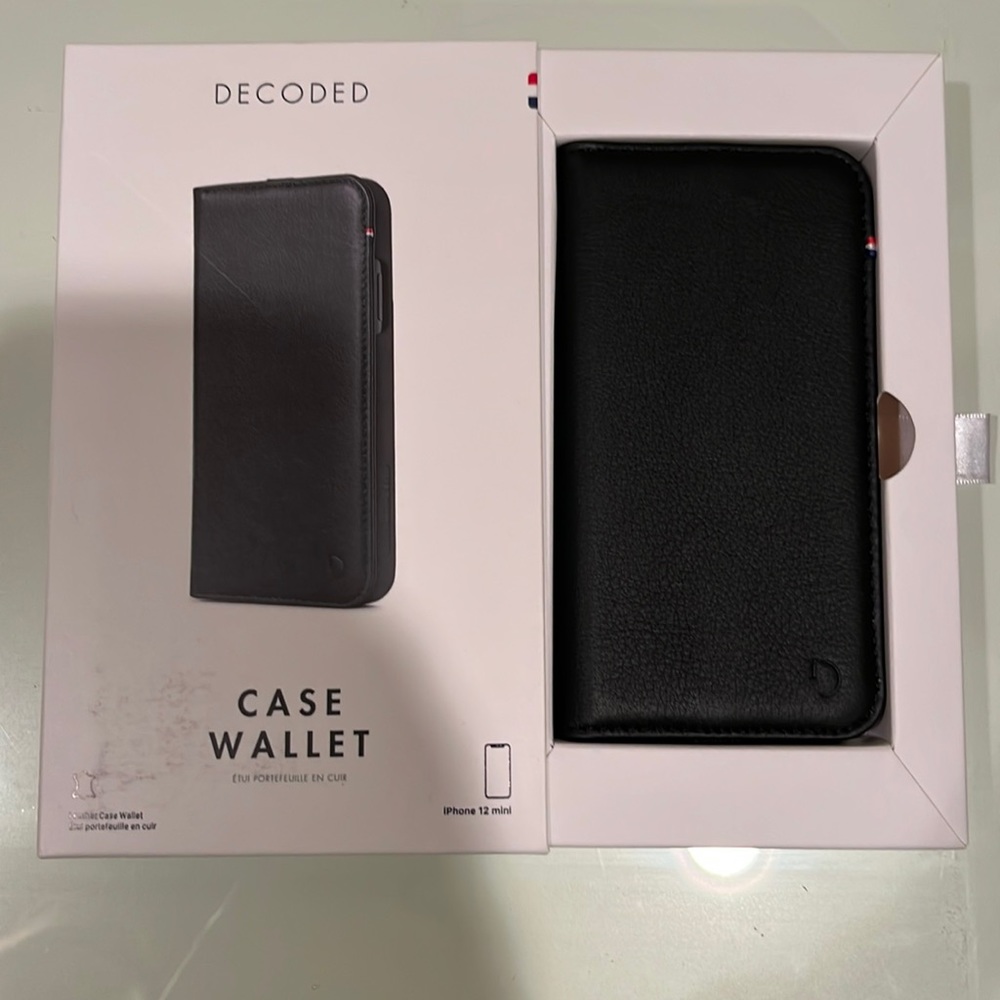 Decoded case wallet for iPhone 12 mini
